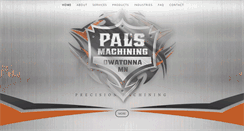 Desktop Screenshot of palsmachining.com